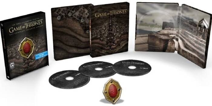 Gra o Tron sezon 7 - Steelbook - 3 Blu-ray