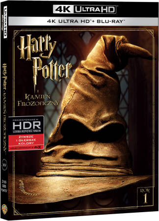 Harry Potter i Kamień Filozoficzny [4K UHD + Blu-ray]