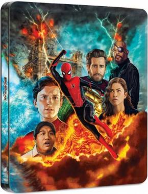 Spider-Man: Far From Home Steelbook [4K UHD + Blu-ray 3D +2 Blu-Ray]