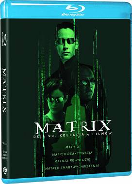 MATRIX DEJA VU Kolekcja 4 filmów (4 Blu-ray)