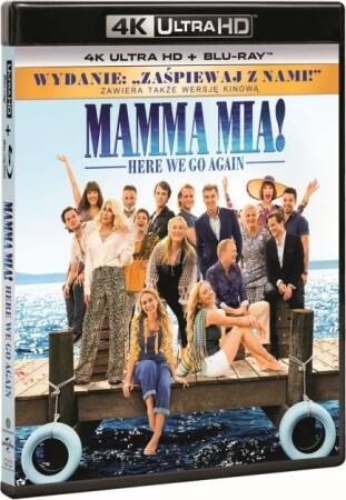 Mamma Mia! Here We Go Again [4K UHD + Blu-ray]