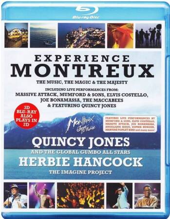 Experience Montreux 3D / Montreux Jazz Festival featuring Herbie Hancock & Quincy Jones and The Global Gumbo All-Stars [Blu-ray]