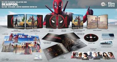 DEADPOOL Lenticular FullSlip EDITION 2 Steelbook Limited Collector's Edition numbered (Blu-ray)