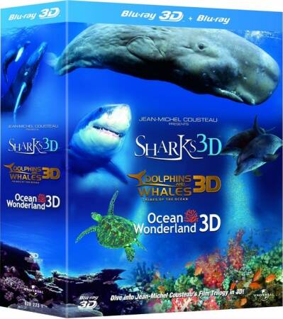 Jean-Michel Cousteau Trylogia - 3 Blu-ray 3D/2D