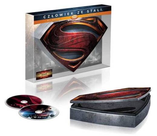 Człowiek Ze Stali - Limitowana Edycja Kolekcjonerska [Blu-Ray 3D + Blu-ray]