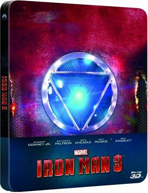 Iron Man 3 - Steelbook [Blu-Ray 3D + Blu-ray] 
