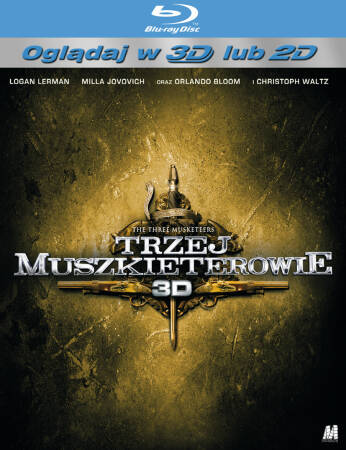 Trzej Muszkieterowie Blu-ray 3D